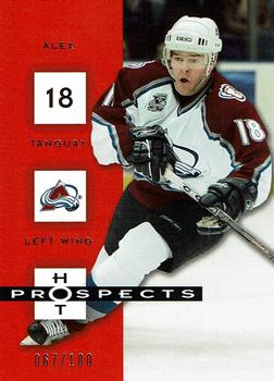 2005-06 Fleer Hot Prospects - Red Hot #26 Alex Tanguay Front