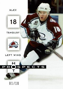2005-06 Fleer Hot Prospects - White Hot #26 Alex Tanguay Front