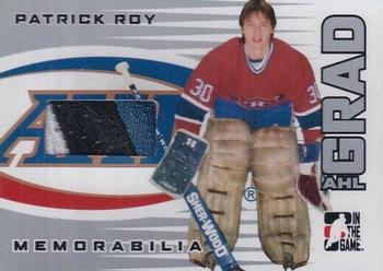 2005-06 In The Game Heroes and Prospects - AHL Grads #AG-3 Patrick Roy Front