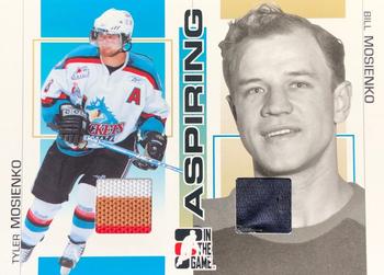 2005-06 In The Game Heroes and Prospects - Aspiring #ASP-04 Tyler Mosienko / Bill Mosienko Front