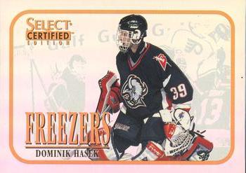 1996-97 Select Certified - Freezers #5 Dominik Hasek Front