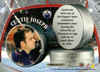 1996-97 Select Certified - Freezers #7 Curtis Joseph Back