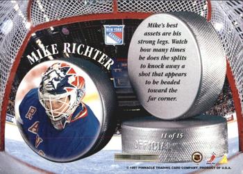 1996-97 Select Certified - Freezers #11 Mike Richter Back