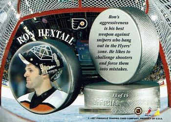 1996-97 Select Certified - Freezers #13 Ron Hextall Back