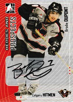 2005-06 In The Game Heroes and Prospects - Autographs #A-BD Brodie Dupont Front