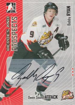 2005-06 In The Game Heroes and Prospects - Autographs #A-BR Bobby Ryan Front