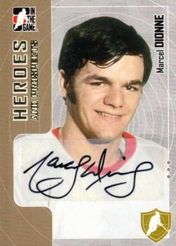2005-06 In The Game Heroes and Prospects - Autographs #A-MD Marcel Dionne Front