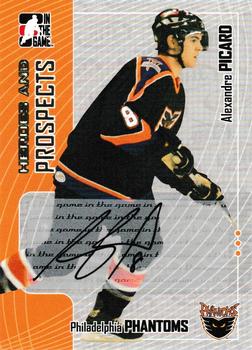2005-06 In The Game Heroes and Prospects - Autographs Series II #A-AP Alexandre Picard Front