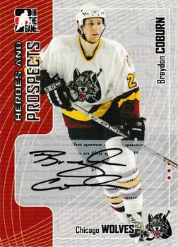 2005-06 In The Game Heroes and Prospects - Autographs Series II #A-BC Braydon Coburn Front
