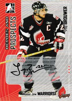 2005-06 In The Game Heroes and Prospects - Autographs Series II #A-TB Troy Brouwer Front