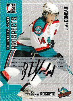 2005-06 In The Game Heroes and Prospects #A-BCO Blake Comeau Front