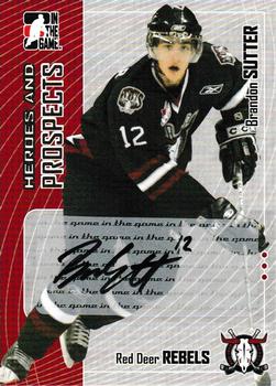 2005-06 In The Game Heroes and Prospects - Autographs Series II #A-BSU Brandon Sutter Front