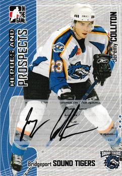 2005-06 In The Game Heroes and Prospects - Autographs Series II #A-JCO Jeremy Colliton Front
