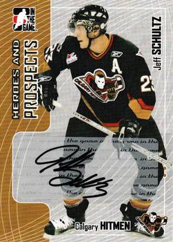 2005-06 In The Game Heroes and Prospects - Autographs Series II #A-JSC Jeff Schultz Front