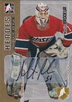 2005-06 In The Game Heroes and Prospects #A-MB2 Martin Brodeur Front