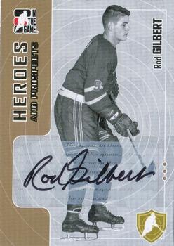 2005-06 In The Game Heroes and Prospects - Autographs Series II #A-RGI Rod Gilbert Front