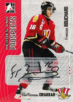 2005-06 In The Game Heroes and Prospects - Autographs Update #A-FB Francois Bouchard Front