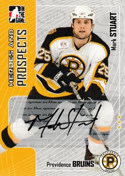 2005-06 In The Game Heroes and Prospects - Autographs Update #A-MKS Mark Stuart Front