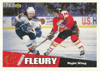1996-97 Collector's Choice #35 Theoren Fleury Front
