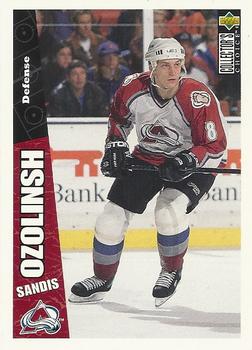 1996-97 Collector's Choice #60 Sandis Ozolinsh Front