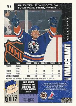 1996-97 Collector's Choice #97 Todd Marchant Back