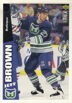1996-97 Collector's Choice #120 Jeff Brown Front