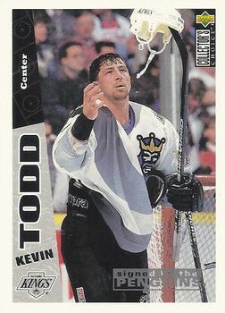 1996-97 Collector's Choice #127 Kevin Todd Front