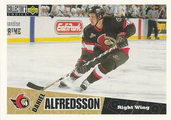 1996-97 Collector's Choice #177 Daniel Alfredsson Front