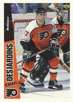 1996-97 Collector's Choice #195 Eric Desjardins Front