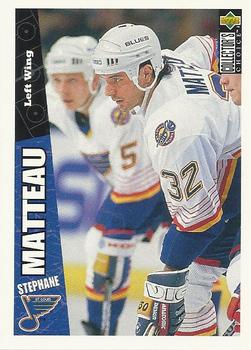 1996-97 Collector's Choice #230 Stephane Matteau Front
