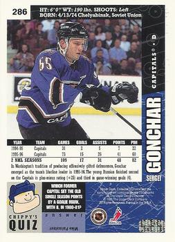 1996-97 Collector's Choice #286 Sergei Gonchar Back