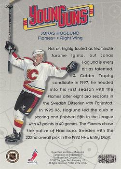 1996-97 Collector's Choice #355 Jonas Hoglund Back