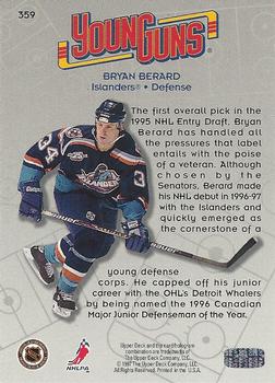 1996-97 Collector's Choice #359 Bryan Berard Back