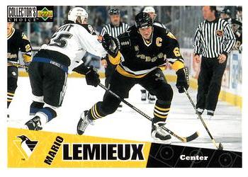 1996-97 Collector's Choice #210 Mario Lemieux Front
