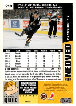 1996-97 Collector's Choice #219 Petr Nedved Back