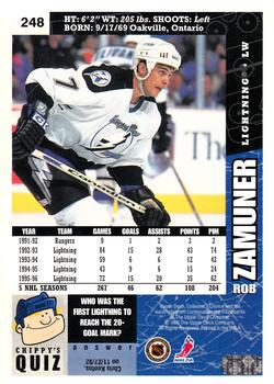 1996-97 Collector's Choice #248 Rob Zamuner Back