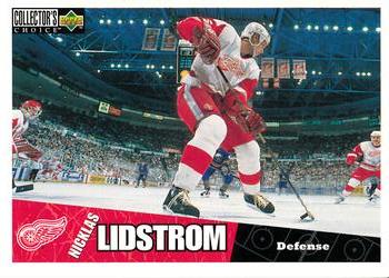 1996-97 Collector's Choice #86 Nicklas Lidstrom Front