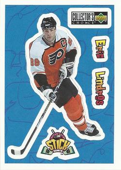 1996-97 Collector's Choice - Stick-Ums #S9 Eric Lindros Front