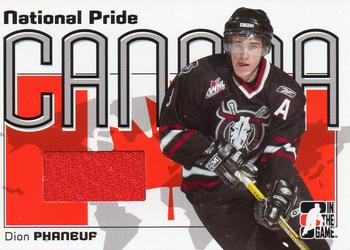 2005-06 In The Game Heroes and Prospects - National Pride #NPR-06 Dion Phaneuf Front