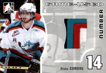 2005-06 In The Game Heroes and Prospects - Numbers #GUN-48 Blake Comeau Front