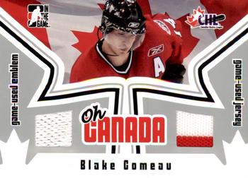 2005-06 In The Game Heroes and Prospects - Oh Canada #OC-09 Blake Comeau Front