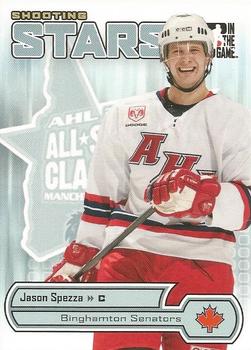 2005-06 In The Game Heroes and Prospects - Shooting Stars #AS-04 Jason Spezza Front
