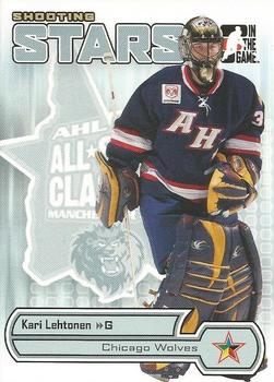 2005-06 In The Game Heroes and Prospects - Shooting Stars #AS-07 Kari Lehtonen Front