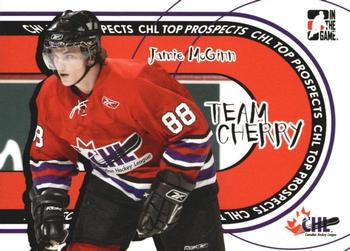 2005-06 In The Game Heroes and Prospects - Team Cherry #TC-07 Jamie McGinn Front