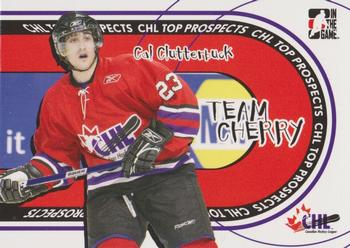 2005-06 In The Game Heroes and Prospects - Team Cherry #TC-13 Cal Clutterbuck Front