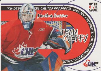 2005-06 In The Game Heroes and Prospects - Team Cherry #TC-18 Jonathan Bernier Front