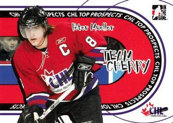 2005-06 In The Game Heroes and Prospects - Team Cherry #TC-06 Peter Mueller Front