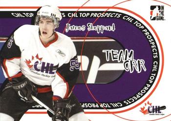 2005-06 In The Game Heroes and Prospects - Team Orr #TO-16 James Sheppard Front