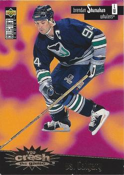 1996-97 Collector's Choice - You Crash the Game Gold #C14 Brendan Shanahan Front