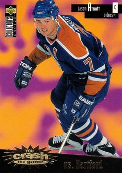 1996-97 Collector's Choice - You Crash the Game Gold #C23 Jason Arnott Front
